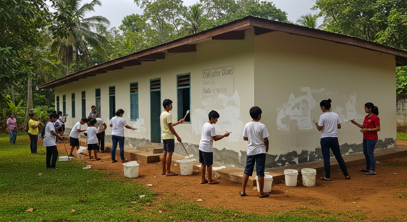 School Painting